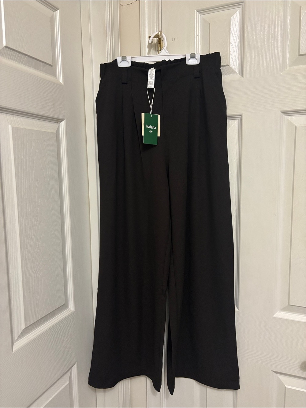 Halara Women’s Wide-Leg Pants – Brown – Size Large – NWT